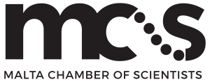 Malta Chamber of Scientists logo with the letters MCS