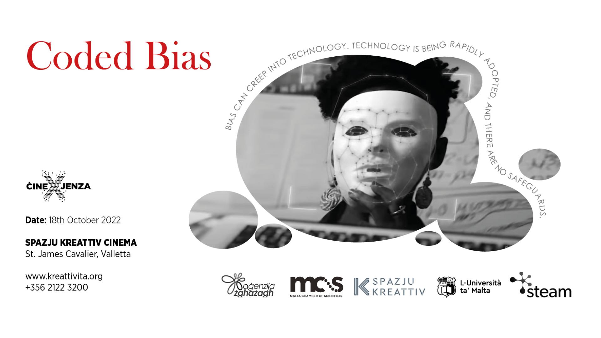 Read more about the article ĊineXjenza October Event: Coded Bias