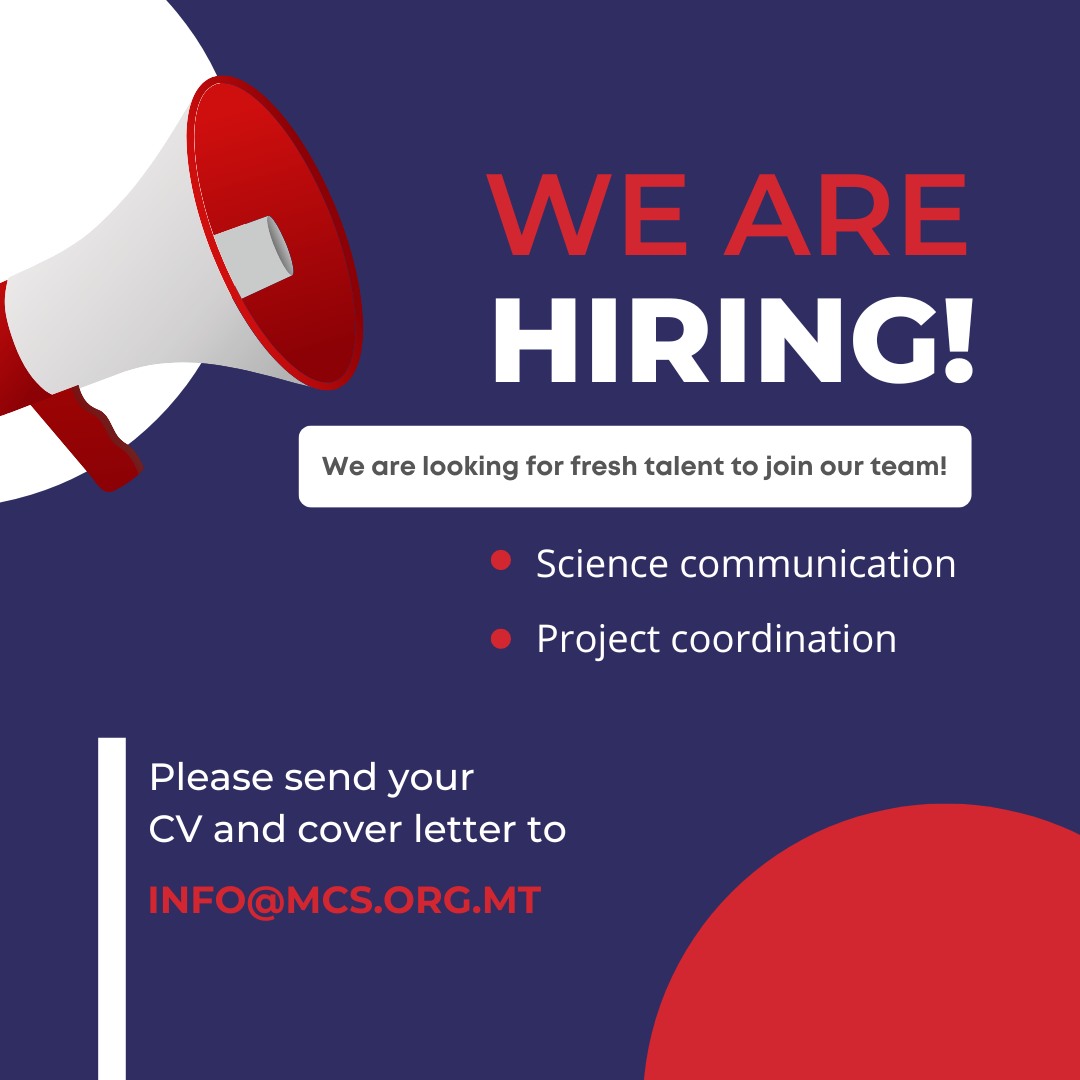You are currently viewing We’re Hiring! Join us as our Sci Comm Coordinator