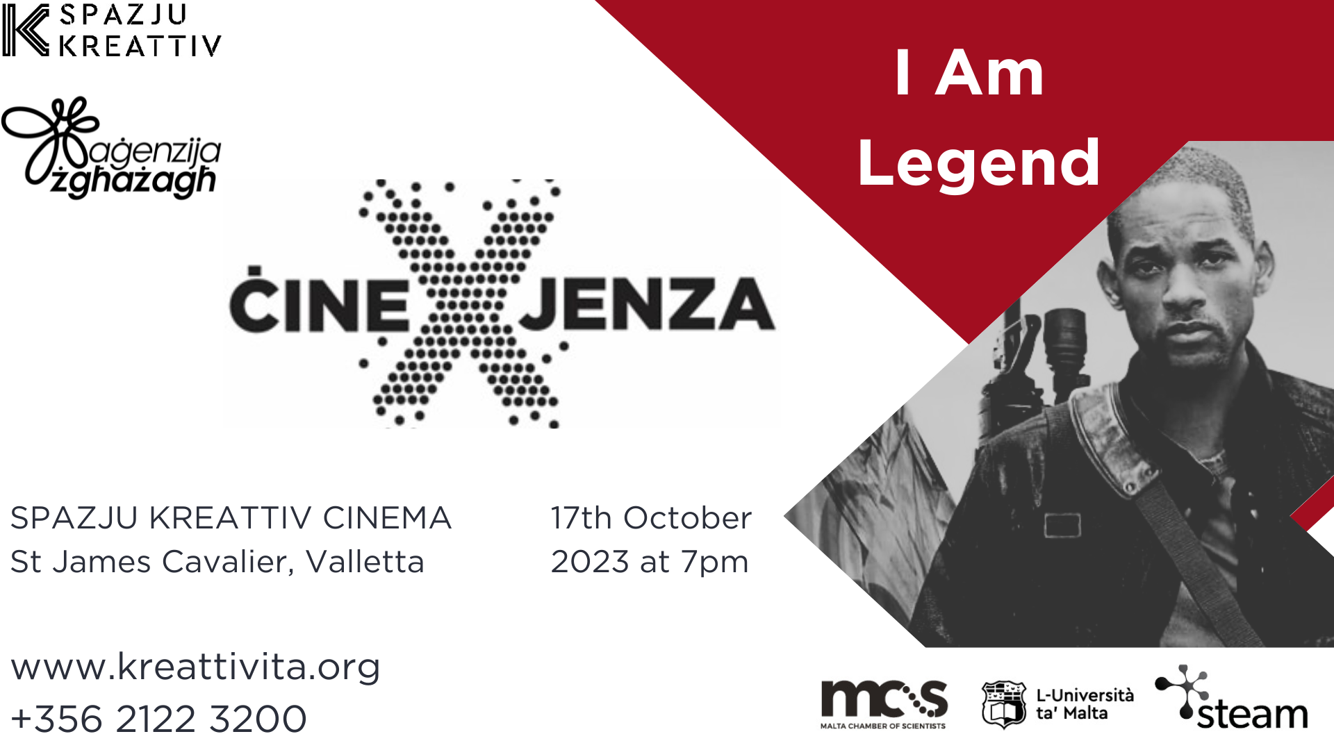 Read more about the article ĊineXjenza | I Am Legend